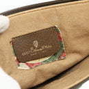 GUCCI GG Supreme Web Sherry Line Bag PVC Beige Red 904 02 026 Auth 176680-18