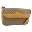 GUCCI Micro GG Supreme Shoulder Bag PVC Beige Gold 004 104 0024 Auth 176684-1