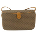 GUCCI Micro GG Supreme Shoulder Bag PVC Beige Gold 004 104 0024 Auth 176684-3