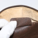 GUCCI GG Supreme Web Sherry Line Shoulder Bag PVC Beige 904 02 047 Auth 176686-21