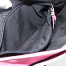 Miu Miu Shoulder Bag Leather Pink Silver Auth 176688A-23
