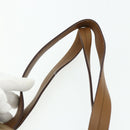 PRADA Shoulder Bag Nylon Beige Silver Auth 176689-8
