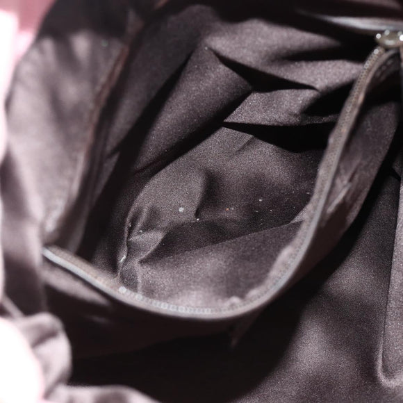 SAINT LAURENT Kahala Tote Bag Canvas Pink Silver 123435 Auth 176691
