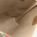 GUCCI GG Supreme Web Sherry Line Tote Bag PVC Beige Red 39 02 003 Auth 176694-17