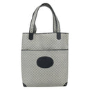 GUCCI GG Supreme Tote Bag PVC Navy Gold 002 39 0054 Auth 176695-2