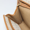 Christian Dior Honeycomb Canvas Chain Shoulder Bag PVC Beige Gold Auth 176698-19