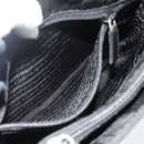 PRADA Chain Hand Bag Nylon Black Auth 176700-21