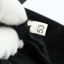 PRADA Chain Hand Bag Nylon Black Auth 176700-12