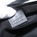 GUCCI GG Canvas Accessory Pouch Black Gold 039 1103 2123 Auth 176701-16