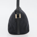 GUCCI GG Canvas Accessory Pouch Black Gold 039 1103 2123 Auth 176701-4