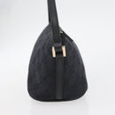GUCCI GG Canvas Accessory Pouch Black Gold 039 1103 2123 Auth 176701-5