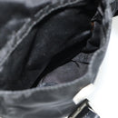PRADA Backpack Nylon Silver Black Auth 176702-25