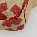 Vivienne Westwood Shoulder Bag Canvas Beige Silver Auth 176706A-12