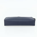 SAINT LAURENT Clutch Bag PVC 2 Set Black Navy Auth 176707-13