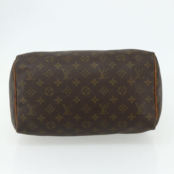 LOUIS VUITTON Monogram Speedy 30 Handtasche M41526 LV Auth 176720