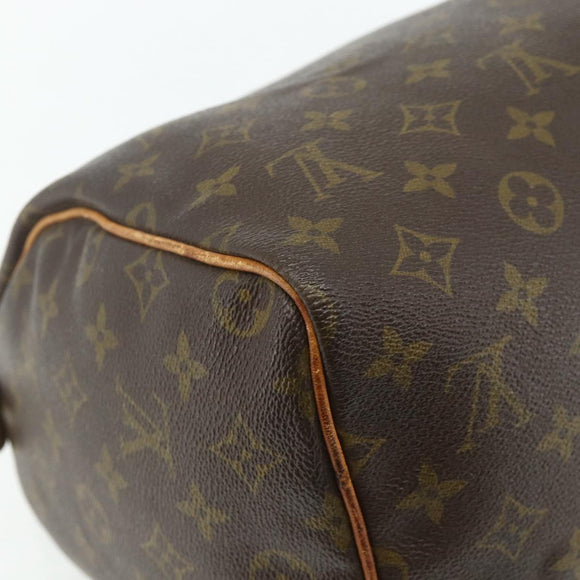 LOUIS VUITTON Monogram Speedy 30 Handtasche M41526 LV Auth 176720