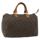 LOUIS VUITTON Monogram Speedy 30 Handtasche M41526 LV Auth 176720-1