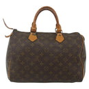 LOUIS VUITTON Monogram Speedy 30 Handtasche M41526 LV Auth 176720-2