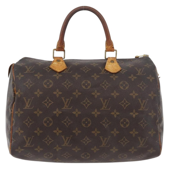 LOUIS VUITTON Monogram Speedy 30 Hand Bag M41526 LV Auth 176722