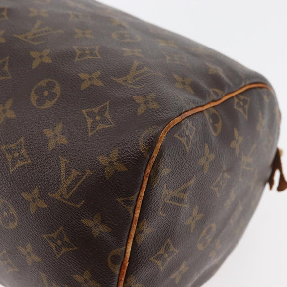 LOUIS VUITTON Monogram Speedy 30 Hand Bag M41526 LV Auth 176722