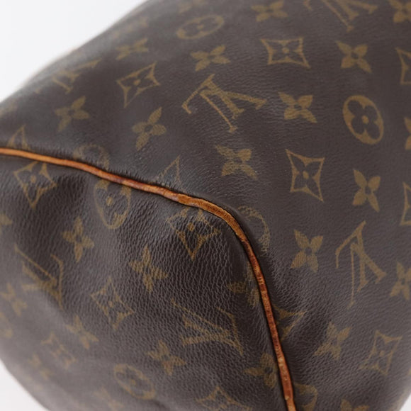 LOUIS VUITTON Monogram Speedy 30 Hand Bag M41526 LV Auth 176722