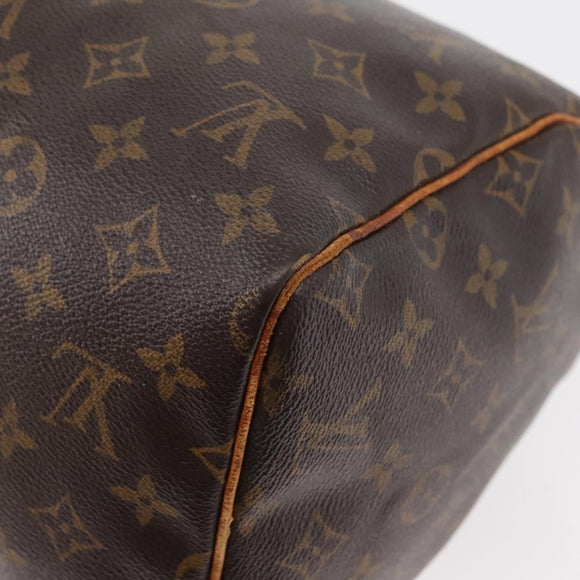 LOUIS VUITTON Monogram Speedy 30 Hand Bag M41526 LV Auth 176722