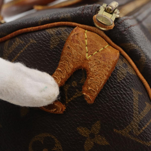 LOUIS VUITTON Monogram Speedy 30 Hand Bag M41526 LV Auth 176722