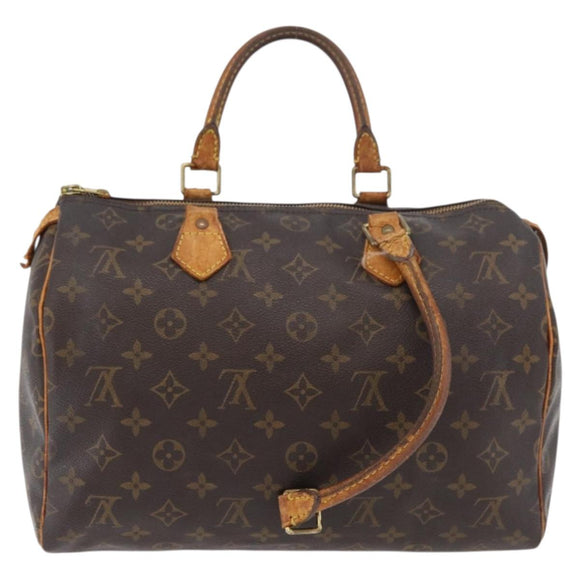 LOUIS VUITTON Monogram Speedy 30 Hand Bag M41526 LV Auth 176722