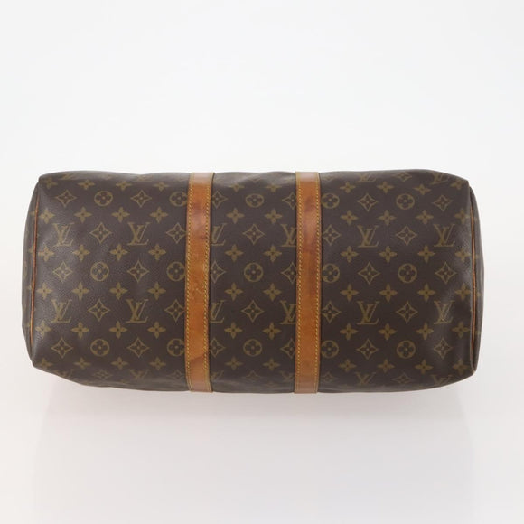 LOUIS VUITTON Monogram Keepall 45 Boston Bag M41428 LV Auth 176723