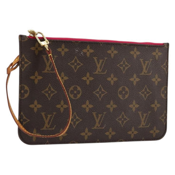 LOUIS VUITTON Monogram Neverfull MM Pouch Accessory Pouch LV Auth 176726