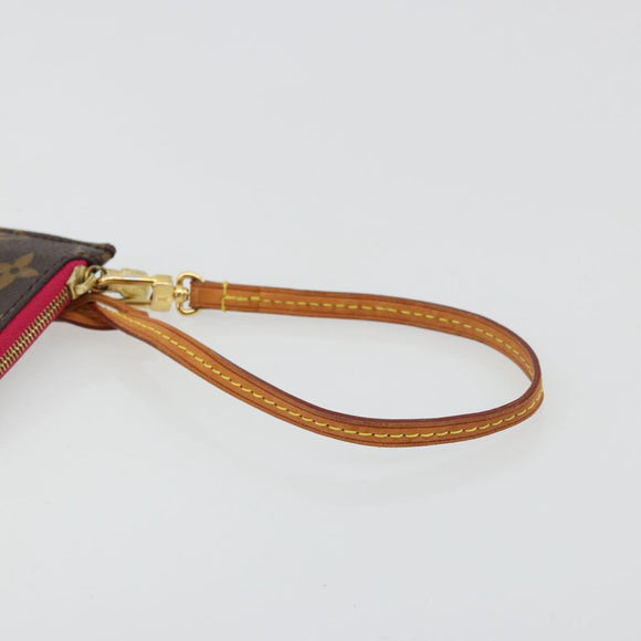 LOUIS VUITTON Monogram Neverfull MM Pouch Accessory Pouch LV Auth 176726