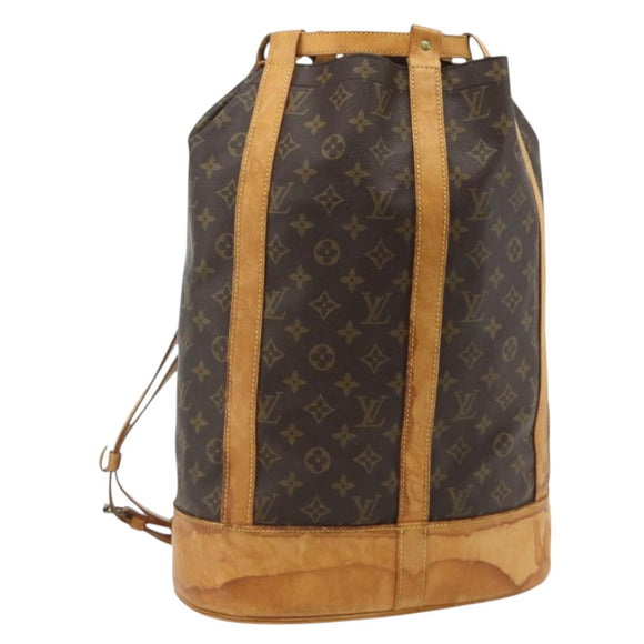 LOUIS VUITTON Monogram Randonnee GM Shoulder Bag M42244 LV Auth 176727