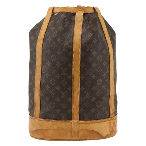 LOUIS VUITTON Monogram Randonnee GM Shoulder Bag M42244 LV Auth 176727