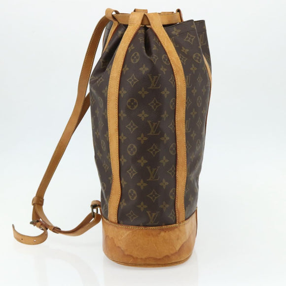 LOUIS VUITTON Monogram Randonnee GM Shoulder Bag M42244 LV Auth 176727