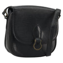 LOUIS VUITTON Epi Saint Cloud PM Shoulder Bag Black M52212 LV Auth 176728-1