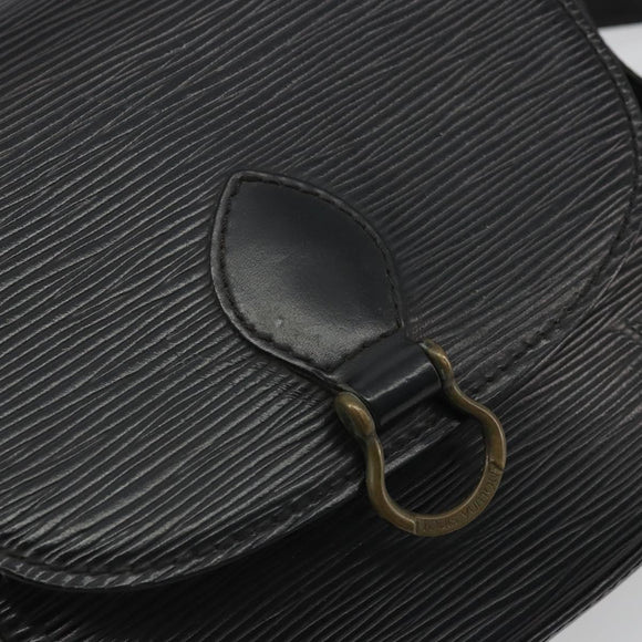 LOUIS VUITTON Epi Saint Cloud PM Shoulder Bag Black M52212 LV Auth 176728