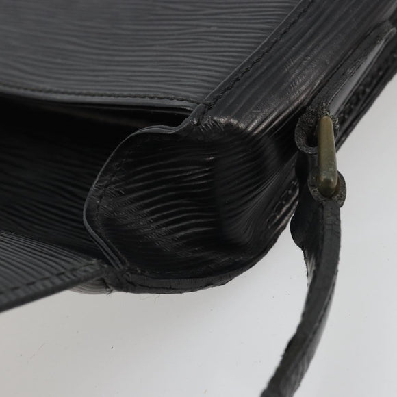 LOUIS VUITTON Epi Saint Cloud PM Shoulder Bag Black M52212 LV Auth 176728