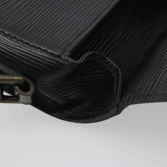 LOUIS VUITTON Epi Saint Cloud PM Shoulder Bag Black M52212 LV Auth 176728