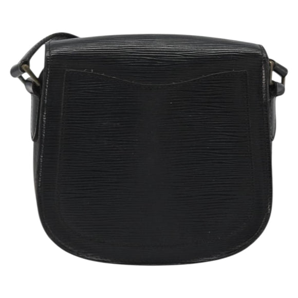 LOUIS VUITTON Epi Saint Cloud PM Shoulder Bag Black M52212 LV Auth 176728
