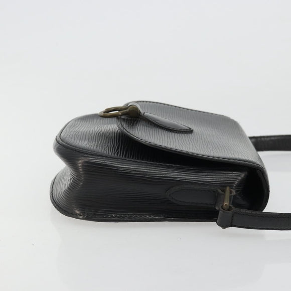 LOUIS VUITTON Epi Saint Cloud PM Shoulder Bag Black M52212 LV Auth 176728