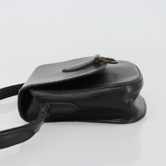 LOUIS VUITTON Epi Saint Cloud PM Shoulder Bag Black M52212 LV Auth 176728