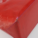 LOUIS VUITTON Monogram Vernis Wilshire PM Hand Bag Rose Pop M93643 Auth 176731-14