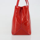 LOUIS VUITTON Monogram Vernis Wilshire PM Hand Bag Rose Pop M93643 Auth 176731-3
