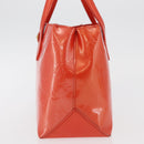 LOUIS VUITTON Monogram Vernis Wilshire PM Bag Orenge Sunset M93644 Auth 176732A-4
