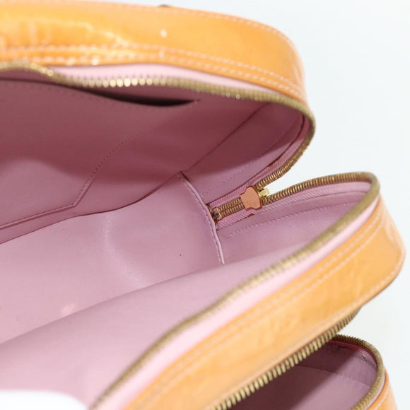 LOUIS VUITTON Vernis Marley Backpack Marshmallow Pink M91039 LV Auth 176733