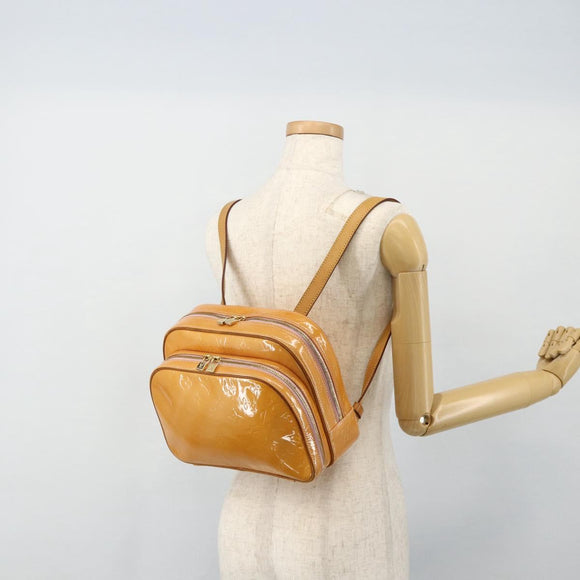 LOUIS VUITTON Vernis Marley Backpack Marshmallow Pink M91039 LV Auth 176733