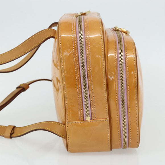 LOUIS VUITTON Vernis Marley Backpack Marshmallow Pink M91039 LV Auth 176733