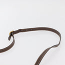 GUCCI GG Supreme Web Sherry Line Bag PVC Beige Gold 89 02 018 Auth 176741-8