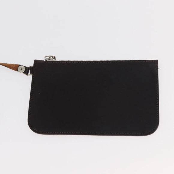 FENDI Tote Bag Wool Blue Auth 176743V