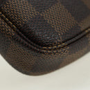 LOUIS VUITTON Damier Vivienne Mini Pochette Accessoires N60402 LV Auth 176744SAM-16